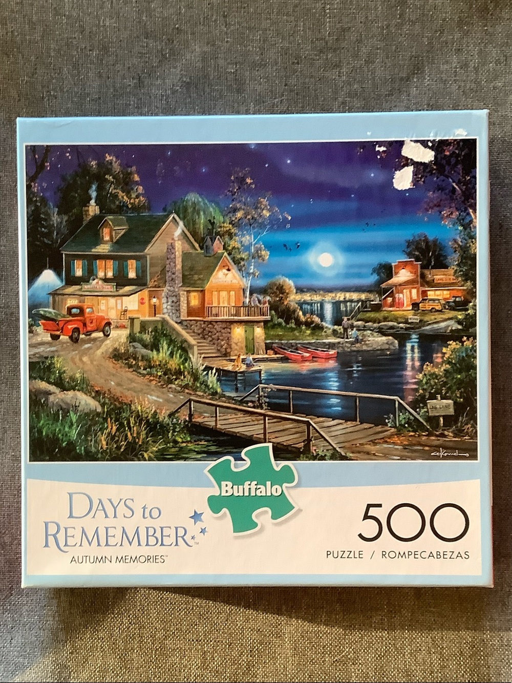 Buffalo Games Days to Remember Autumn Memories 500 piece Jigsaw Puzzle